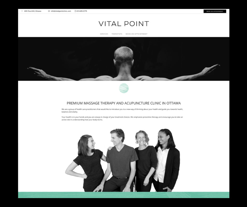 Vital Point Clinic Meade Design Group Victoria BC