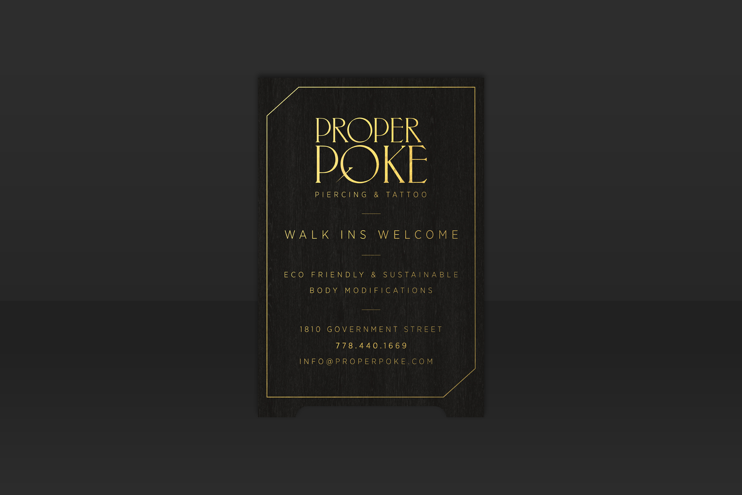 Proper Poke - Meade Design Group - Victoria BC